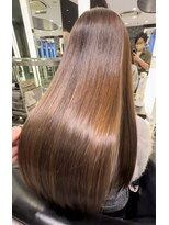 エアー 銀座タワー(AIR)&nbsp;ツヤ髪スタイル/くすみカラー/美髪/ケアカラー　【榛葉】