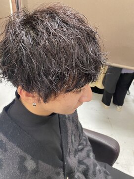 ムク バニラ モカ ラテ(MUKU vanilla/moca/ratte) マッシュ＋波巻きパーマ