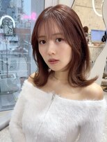 シー バイ ロンド 新宿(Sea by Lond) 韓国風前髪×レイヤーカット【髪質改善/新宿/レイヤーカット】