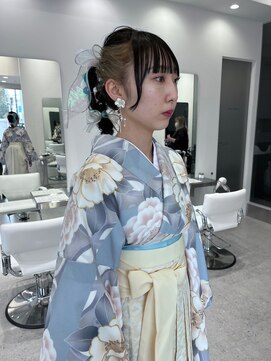 ヨーク(yoke) 【yoke×HINAKO】卒業式着付け/ヘアセット/成人式[立川]