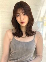 オーロ(ORO) こなれミディ イメチェンくびれレイヤー 小顔 ネビージュ