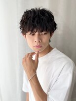 クロト(Clotho)&nbsp;波巻き/スパイラルパーマツイストスパイラルメンズカットウルフ