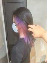アクト 三鷹店(ACT) パープルインナーカラー