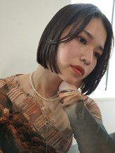 ケーツー 谷町(K-two) 大人ボブ*ミニボブ*切りっぱなしボブ*顔周りカット*30代40代50代