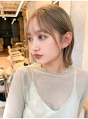 20代30代40代ナチュラルボブ顔周りボブ大人ショートボブ顔周り