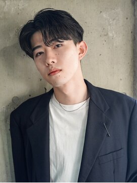 クオル 立川(QOL) センターパートニュアンスパーマ毛流れパーマカルマパーマ