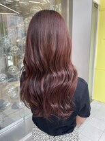 エイトヘアー(8 HAIR)&nbsp;ピンクブラウン×ロング！