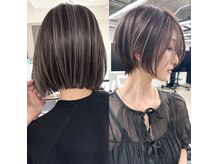 ジル ブラン 福岡(JIL BLAN)の雰囲気（大人ショートやボブにハイライトを合わせ白髪のお悩み解決が得意）