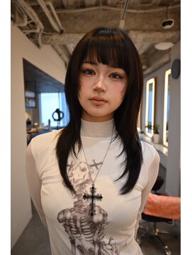 ユニク(uNIQU) 20代人気◎ウルフレイヤー 【髪質改善/韓国/ハイライト】