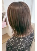 ブラウンベージュボブ