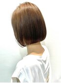 メルティカラー似合わせカットウェーブミディアム縮毛矯正