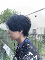 ハロヘアー(halo hair)&nbsp;センターパートミディアム
