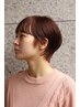 【18時受付】カット＋ナノスチーム潤いトリートメント付きカラー　￥11000～