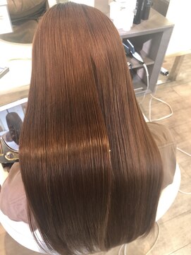 ニューヨークニューヨーク 大久保店(NYNY) 髪質改善カラーでアッシュベージュ