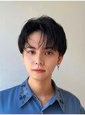 長めアップバングヘア20代30代40代