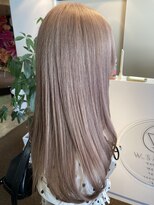 ダブル アンダーバー サロン(W_SALON) 【W_SALON 河原町】ピンクベージュ