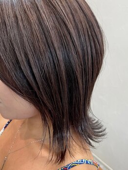 ニコ(NICO)の写真/カラ-を繰り返すたび艶感と潤いが増すオ-ガニックオイルカラ-☆髪や肌へのダメ-ジが気になる方におすすめ！