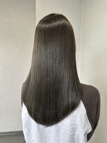 ロージアバイアルティナ(ROSIER by artina)&nbsp;オリーブグレージュ×ULTOWA×髪質改善ストレート