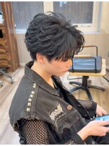 クロト 福岡本店(KUROT)&nbsp;黒髪コンマフェザーショート