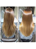 超高濃度水素プレミアムエイジングケアストレート＃縮毛矯正