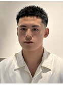 スパイキーアイロンパーマ/テーパーフェード/ピンパーマ＃