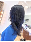 blue black