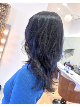 コワファースト させぼ五番街店(COIFF1RST) blue black