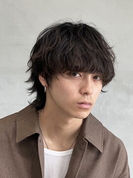 フィフスパーク(fifth PARK) 渋谷シャドウパーマ波巻きスパイラルパーマ束間ラウンドマッシュ