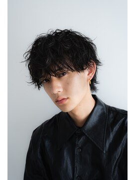 ロウ 銀座(RAW) ラウンドマッシュ 銀座 ナチュラルマッシュ メンズパーマ