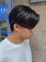 エルマーク メンズパーマ 心斎橋(L-MARK)&nbsp;センターパート/波巻き/フェザーパーマ/ツイスパ/メンズ