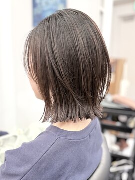 シベル(sibell) 20代30代ボブレイヤーボブ顔周りレイヤー韓国風ボブハッシュボブ