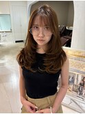 海外ガール風レイヤーカット