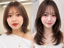 新宿で1番可愛くなれるボブ.レイヤーカットが得意☆似合わせ小顔カットと艶髪NO.1【新宿駅/ボブ/髪質改善】