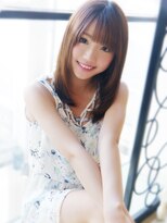 ヘア ジュレ ドゥ(hair jurer deux)&nbsp;【ヘアジュレドゥ古居】 ナチュラル可愛い艶ストレート