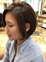 ロンド ブランシュ 錦糸町北口(Lond blanche)&nbsp;オシャレ前下がりのショートボブ☆担当 副店長 川上功介