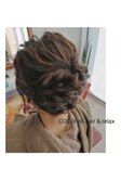 卒業式ヘアセット