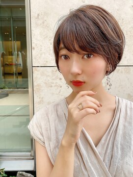 ロンド 表参道店(Lond) 【津賀雅也】大人マニッシュショートフレンチボブ