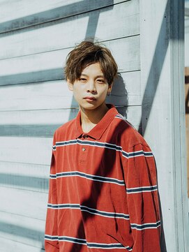 アカサ(A.casa) センターパートパーマ/20代/30代/40代/50代/西阿知/イオン倉敷