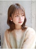 【DaVin中目黒】王道外ハネボブ　ベージュ