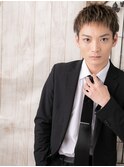 アップバング＆メッシュカラーのモテサマーカットH