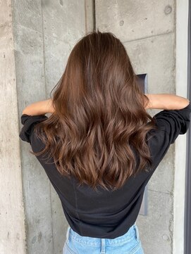 シエスタ(Siesta) siesta 京都河原町☆オレンジベージュ×韓国巻き