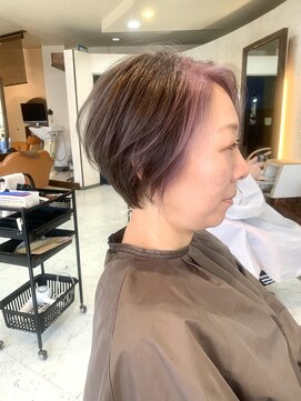 ミューズ ヘアー(Muse hair) 大人ショート/フェイスフレーム