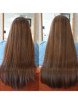 アシック(ACHIC) ハイライト毛もまとまる髪質改善カラー