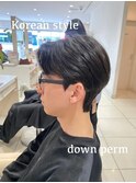 《ダウンパーマ×ミニウルフ》