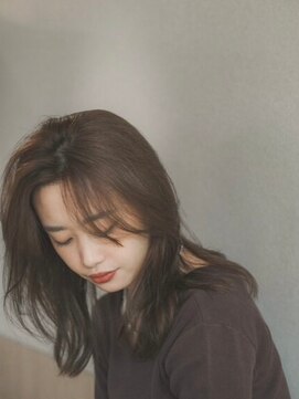 コア 表参道(COA) レイヤーカット/ウエットヘア/オリーブベージュ/表参道/表参道駅