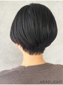 マッシュショートー×黒髪