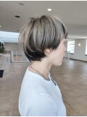 アンブレラカラーのショート/ショートカット/20代/30代/40代