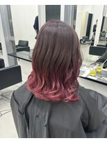 アライブ ハラジュク(ALIVE harajuku)&nbsp;【ALIVE 夕貴】ローズピンクグラデーションカラー♪