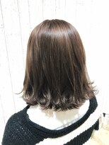 ヌー 一宮(nuu)&nbsp;切りっぱなしボブ×アッシュブラウン