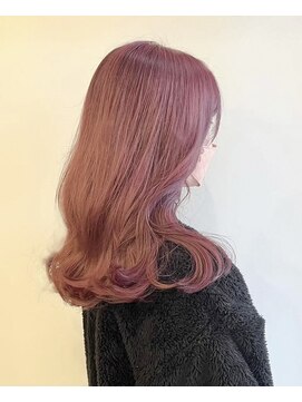 マテリア ヘアー デザイン(materia hair design) チェリーピンク*ダブルカラー